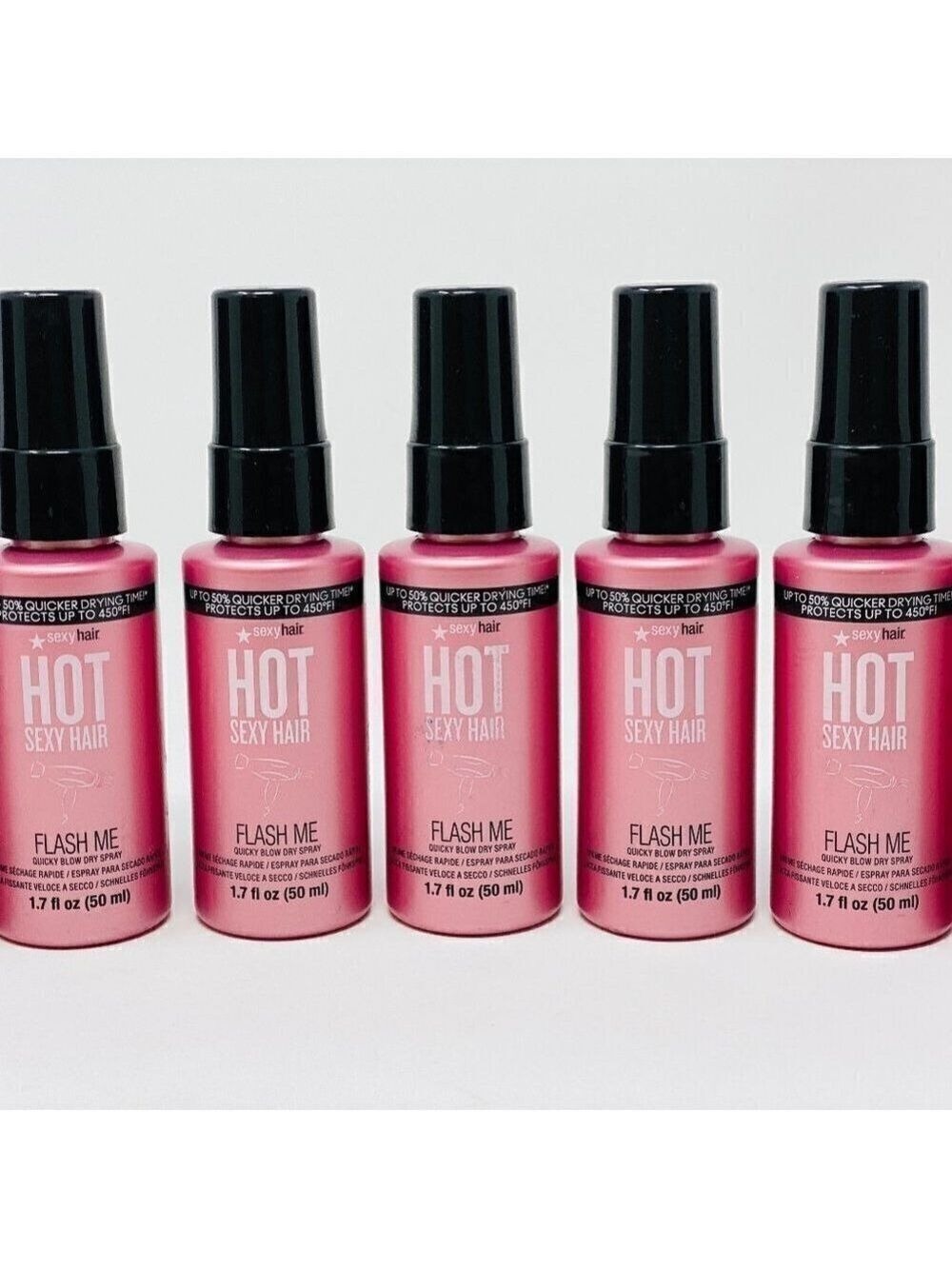 10 pk-SEXY HAIR-Flash Me Blow Dry Spray- 1.7 oz ea